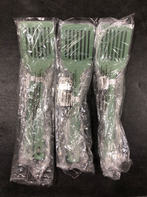Photo 1 of (6 Pack) Slotted Turner Green - Room Essentials™