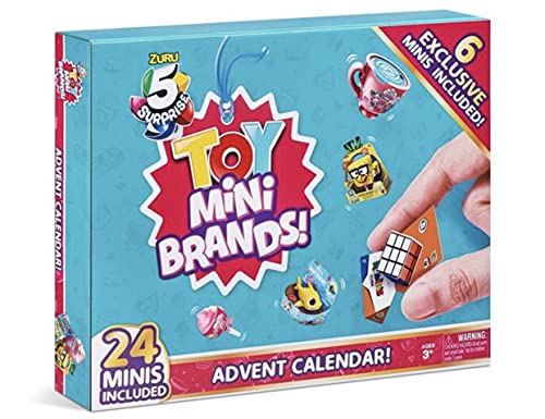 Photo 1 of 5 Surprise Mini Toys S1 Advent Calendar with 24 Surprises
