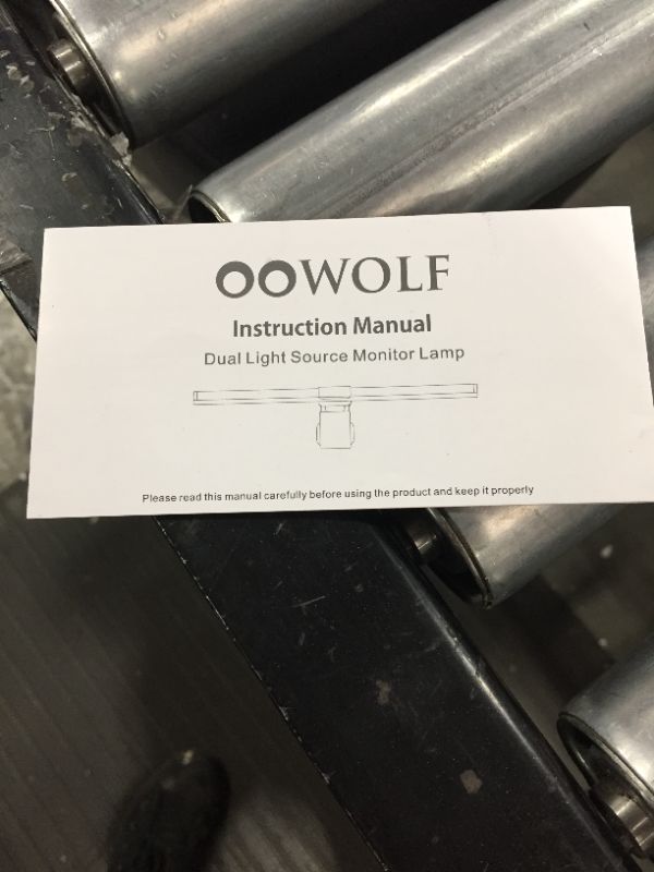 Photo 2 of Monitor Light Bar,OOWOLF Screen Light Bar,CRI?95 Desk Lamp for Eye-Caring,No Glare,Dual Light,Filter Blue-Light,3-Color Mode,Memory Dimming,e-Reading Task Lamp,Computer Light for Desk/Office/Home
