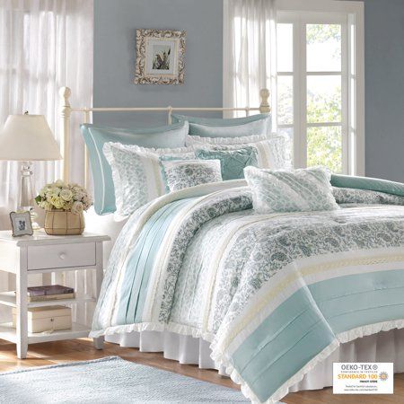 Photo 1 of 9pc Stella Comforter Set -QUEEN
