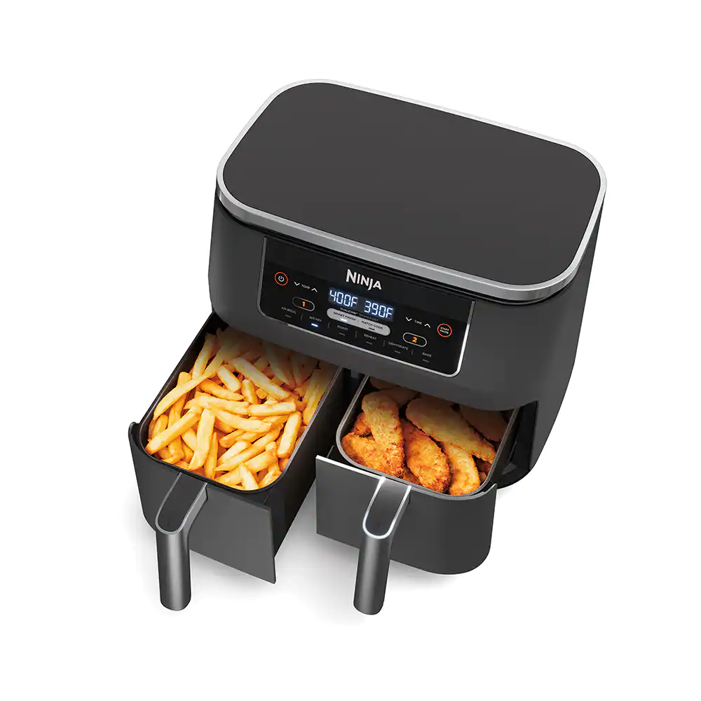 Photo 1 of Ninja® Foodi® 6-in-1 8-qt. 2-Basket Air Fryer with DualZone™ Technology
