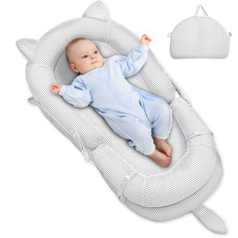 Photo 1 of Bellababy Baby Lounger, Portable & Foldable Nest Bed Snuggle Co-Sleeper