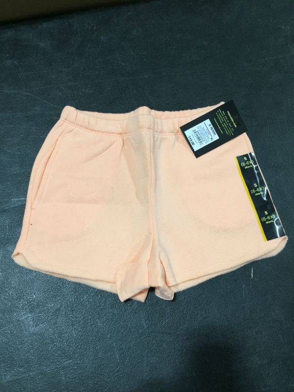 Photo 2 of Kids' Fleece Raw Edge Lounge Shorts - art class™ Sm 6/6x