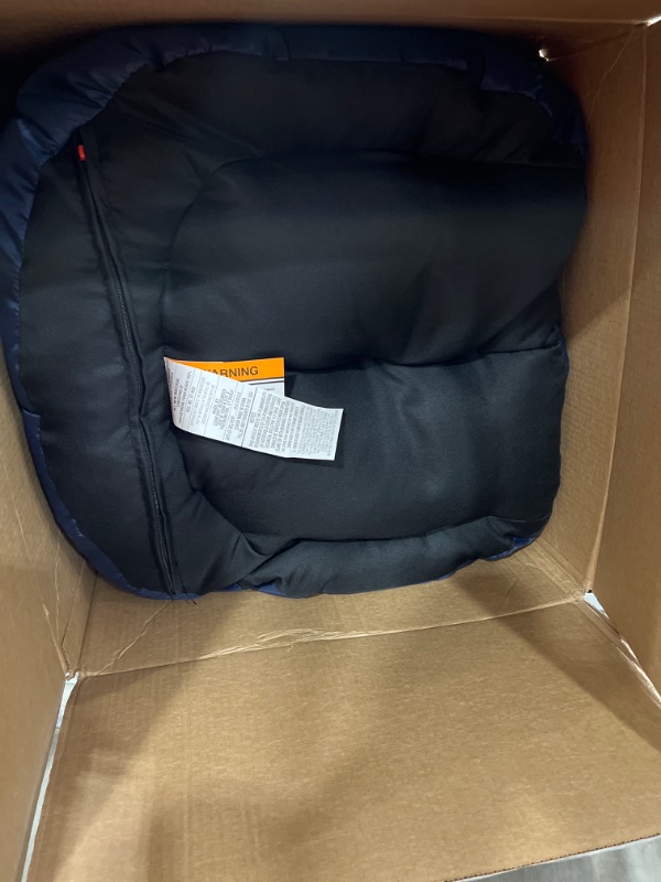 Photo 3 of Big Joe Milano Beanbag Chair Navy Smartmax
