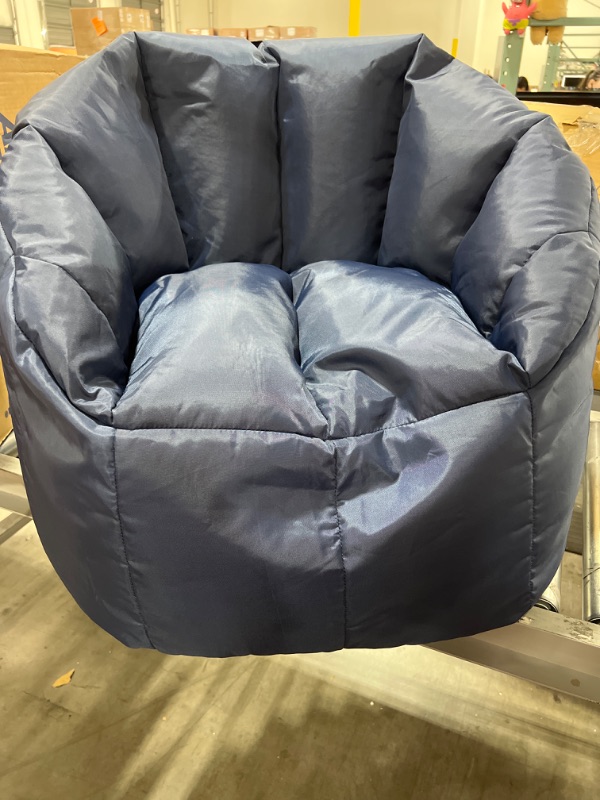 Photo 2 of Big Joe Milano Beanbag Chair Navy Smartmax
