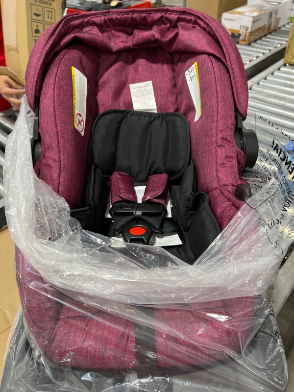 Photo 2 of Evenflo Omni Plus Travel System Stroller, Hyperion Red
