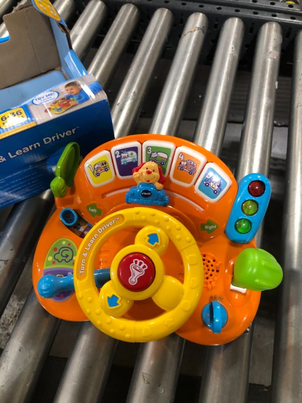 Photo 2 of VTech Turn and Learn Driver Amazon Exclusive,Orange