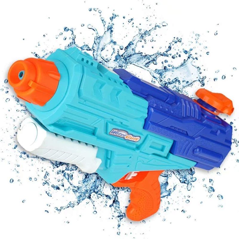 Photo 1 of 2 PACK Water Guns for Kids,2 Pack (1250cc) Squirt Guns Gifts for Kids Boys Girls Adults Children's Summer Swimming Pool Beach Sand Outdoor Water Fighting Toys
