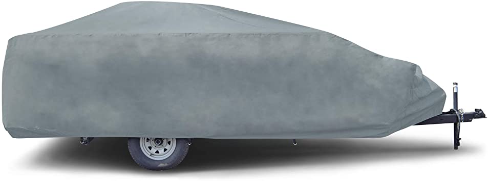 Photo 1 of Budge Folding Camper RV Covers Fits Folding Campers 16' to 18' Long (Gray, Polypropylene) (RVRB-63)
