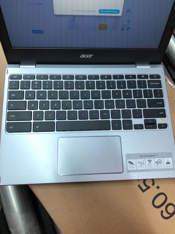 Photo 2 of Acer - Chromebook 311 – 11.6” HD Display – MediaTek MT8183C Octa-Core – 4GB LPDDR4X – 32GB eMMC – WiFi 5 – USB Type-C
