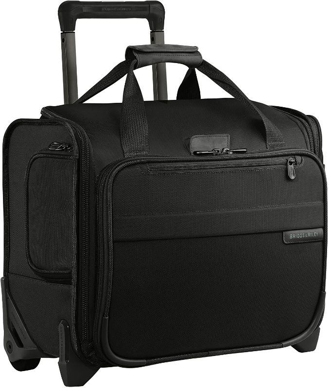 Photo 1 of Briggs & Riley U116-4 Baseline 14" Rolling Cabin Bag - Black
