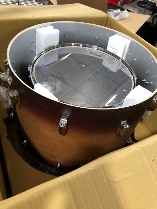 Photo 2 of BOX 1 OF 3 Gretsch Drums Catalina Maple CM1-E605-WG 5-Piece Drum Shell Pack, Walnut Glaze
