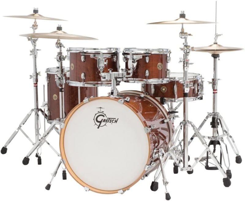 Photo 1 of BOX 1 OF 3 Gretsch Drums Catalina Maple CM1-E605-WG 5-Piece Drum Shell Pack, Walnut Glaze
