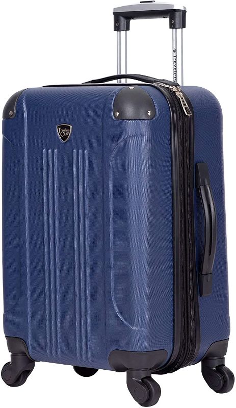 Photo 1 of Travelers Club Sky+ Luggage Set, Navy Blue
