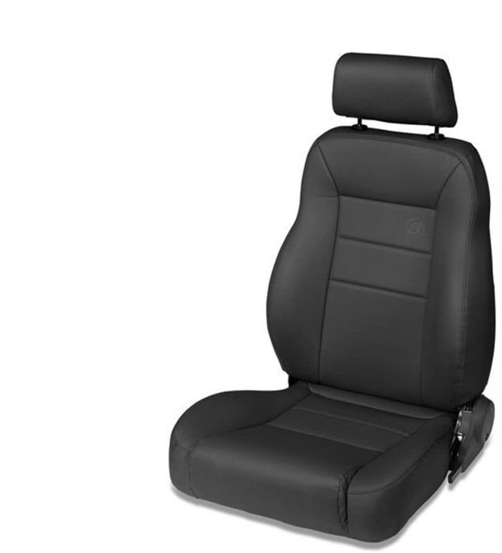 Photo 1 of Bestop 3945101 Black Trailmax II Pro Front Seats - Jeep 1976-2006 CJ7 & Wrangler
