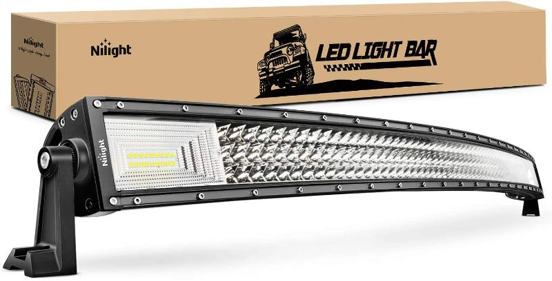 Photo 1 of nilight 50in curved led light bar