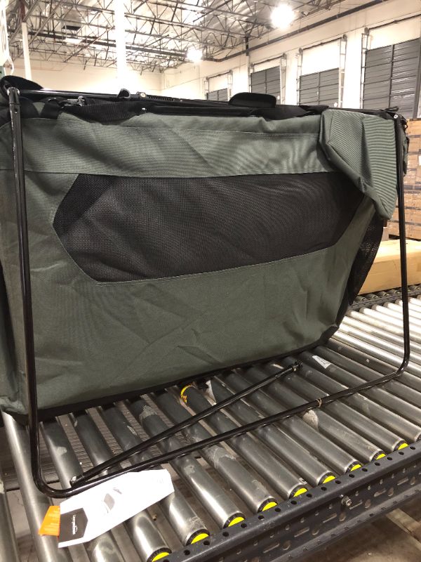 Photo 1 of Amazon Basics Folding Portable Soft Pet Dog Crate Carrier Kennel
