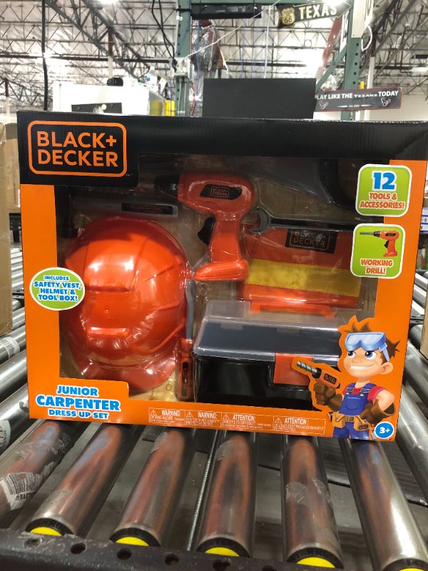 Photo 1 of BLACK+DECKER Junior Carpenter Dress up Set - 12pc

