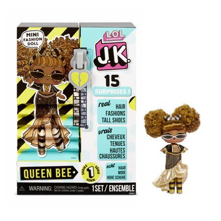 Photo 1 of LOL Surprise JK Queen Bee Mini Fashion Doll with 15 Surprises Great Gift for Kids Ages 4 5 6+
