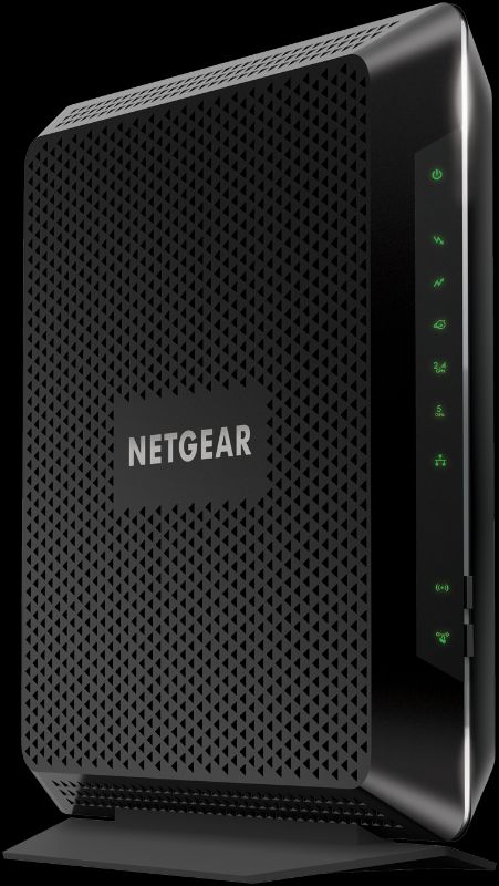 Photo 1 of Netgear Nighthawk AC1900 Dual-Band WiFi DOCSIS 3.0 Cable Modem and Router - 960 Mbps, Black
