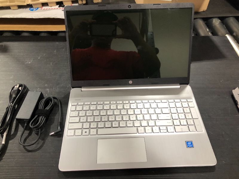 Photo 8 of HP 15.6" Laptop with Windows Home in S Mode – Intel Pentium Processor - 8GB RAM - 256GB SSD Storage

