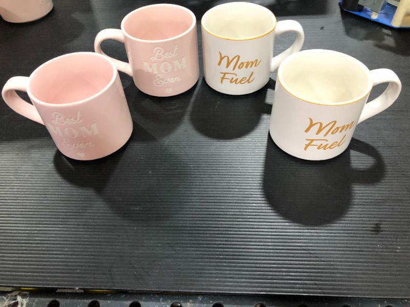 Photo 1 of 4 PACK 16oz Stoneware Mom Fuel Mug - Parker Lane 
