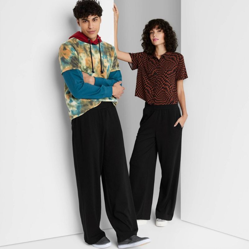 Photo 1 of **Pack of 6** High-Rise Straight Eg Sweatpants - Wid Fabe™, SIZE L