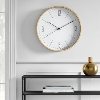 Photo 1 of 20" Brushed Brass Wall Clock - Project 62™

