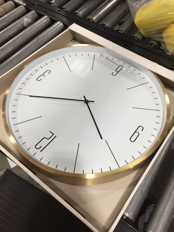 Photo 1 of 20" Brushed Brass Wall Clock - Project 62™

