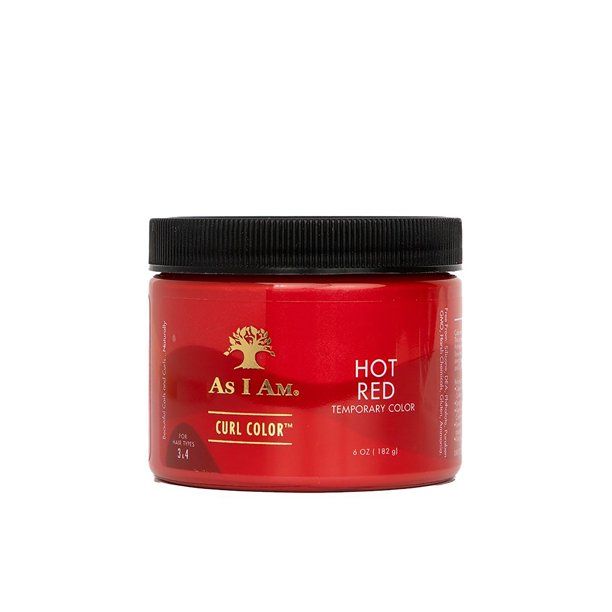 Photo 1 of As I Am Curl Color - Hot Red - 6oz
