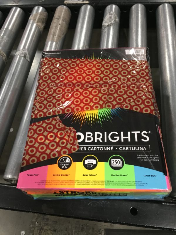 Photo 2 of 8.5"x11" 250-Sheet Cardstock Cheerful - Astrobrights
