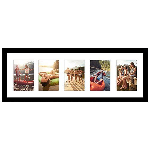 Photo 1 of 4x6 Americanflat Wood Picture Frame, Black
