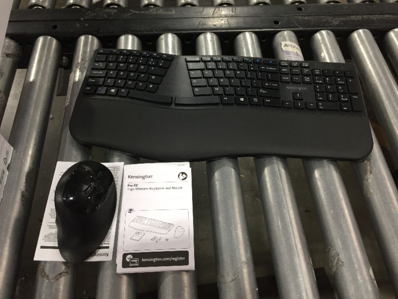 Photo 2 of Kensington Pro Fit Ergonomic Wireless Keyboard and Mouse - Black (K75406US)
