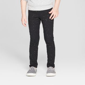 Photo 1 of 5T Toddler Girls' Sparkle Leggings - Cat & Jack™

