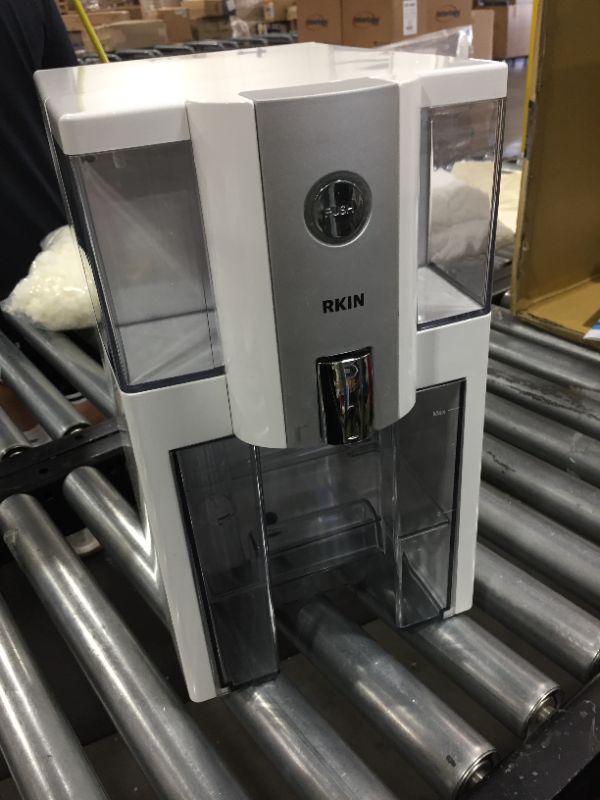 Photo 2 of AlcaPure Reverse Osmosis Countertop Water Filter by RKIN with Patented High Capacity 4 Stage Technology: Purified Alkaline Water with Superior Taste. No Installation or Assembly Required. Silver White
