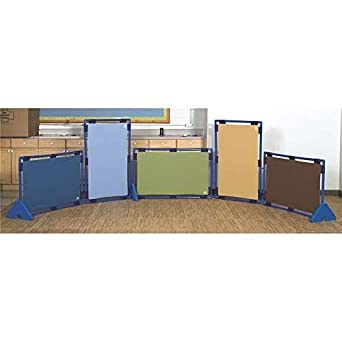 Photo 1 of Children's Factory Rect. Woodland PlayPanel Set - 5, CF900-921, Preschool Room Dividers, Classroom and Daycare Wall Partitions and Screens
