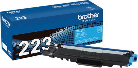 Photo 1 of Brother - TN223C Standard-Yield Toner Cartridge - Cyan
