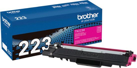 Photo 1 of Brother - TN223M Standard-Yield Toner Cartridge - Magenta
