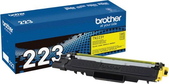 Photo 1 of Brother - TN223Y Standard-Yield Toner Cartridge - Yellow
