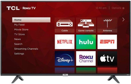 Photo 1 of TCL - 55” Class 4 Series 4K UHD Smart Roku TV
