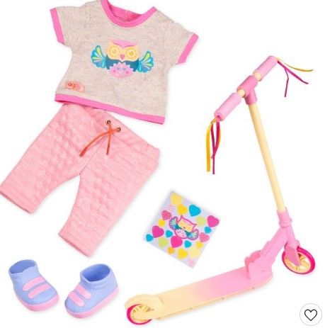 Photo 1 of Our Generation Owl Be Cruisin' Sporty Outfit for 18" Dolls

