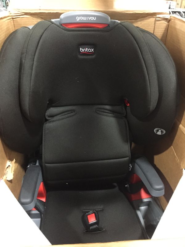 Photo 6 of Britax Grow with You ClickTight Harness-2-Booster Car Seat, Cool N Dry - Cool Flow Moisture Wicking Fabric
