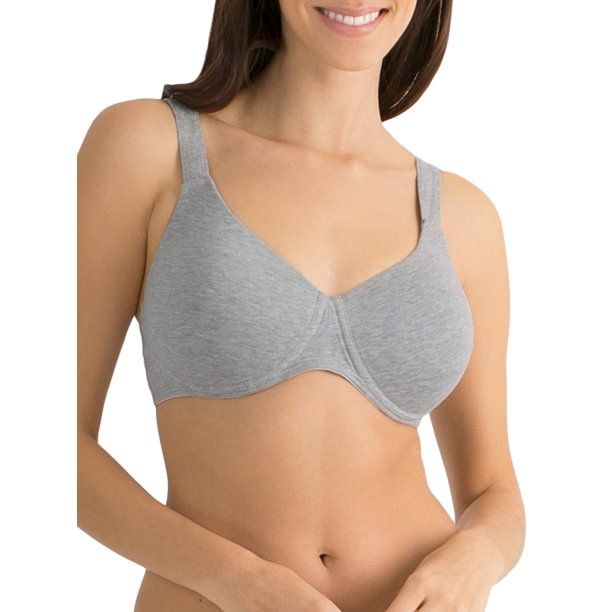 Photo 1 of Fruit of the Loom Women's Anti-Gravity Wirefree Bra, Style FT663
36dd