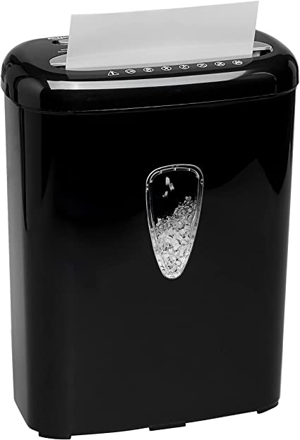 Photo 1 of Amazon Basics 6-Sheet High-Security Micro-Cut Paper and Credit Card Home Office Shredder
