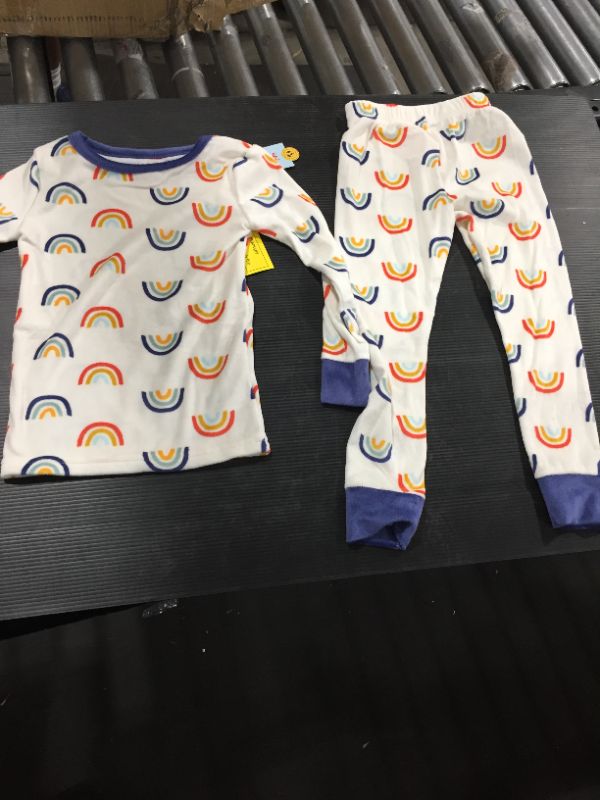 Photo 2 of 4 PACK - Toddler Rainbow Tight Fit Pajama Set - Cat & Jack™ 4T