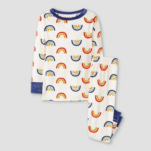 Photo 1 of 4 PACK - Toddler Rainbow Tight Fit Pajama Set - Cat & Jack™ 4T