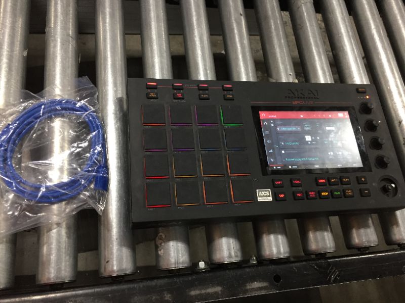 Photo 3 of AKAI Professional MPC Live II – Professional Battery Powered Drum Machine and Sampler With Speakers, Beat Pads, Synth Engines and Touch Display
