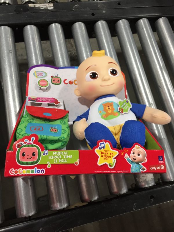 Photo 1 of Cocomelon Back to School JJ Doll Plush
