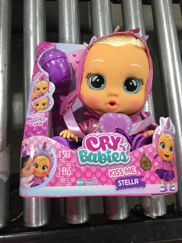 Photo 1 of Cry Babies Kiss Me Stella 12 Inch Baby Doll with Blushing Cheeks - Ages 18+ Months