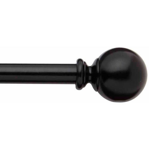 Photo 1 of Bali 5/8 Ball Decorative Cafe Curtain Rod Set
